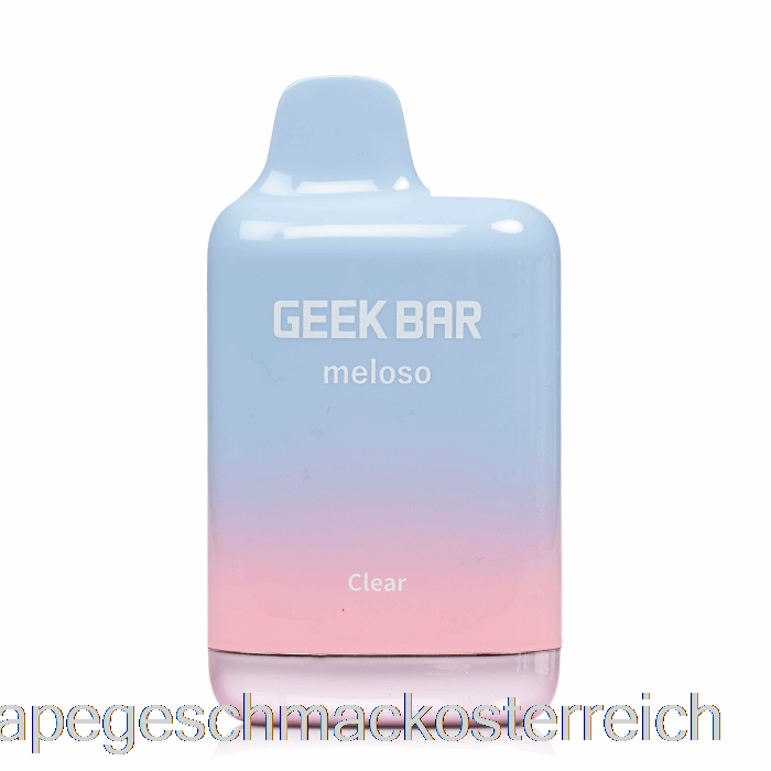 Geek Bar Meloso Max 9000 Einwegartikel Mit Klarem Vape-Geschmack